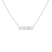 Zlatý náhrdelník s římským datem dle vašeho výběru Marcus