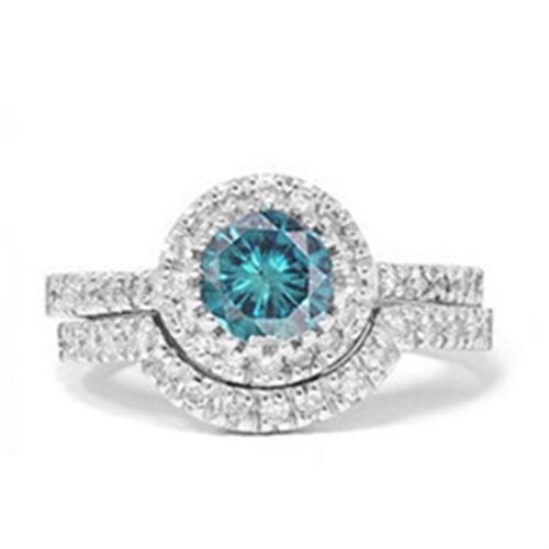 Zlatý set prstenů posetých diamanty 4379