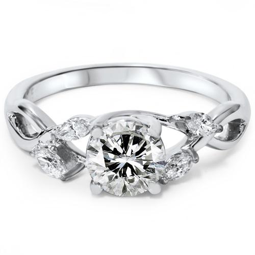 Diamantový zlatý prsten Beltana 7100