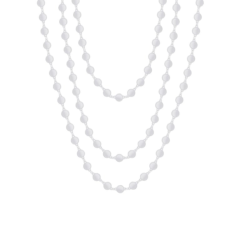 Stříbrný náhrdelník Soleil