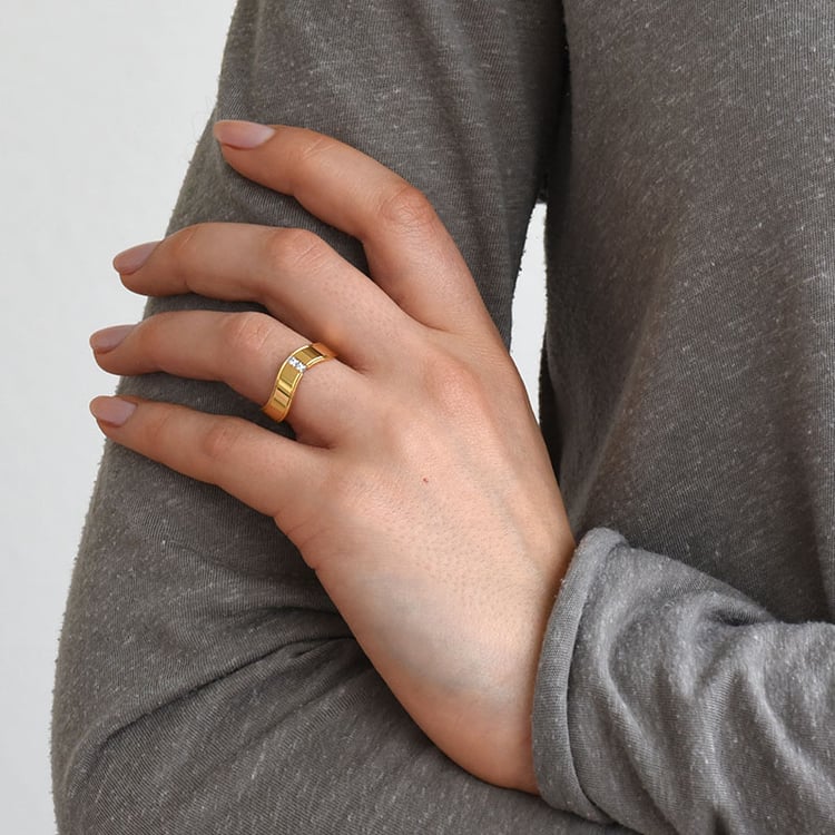 Dámský snubní prsten 77732