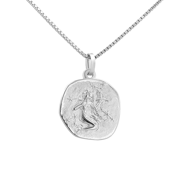 Stříbrný přívěsek se symboly znamení zvěrokruhu 136460