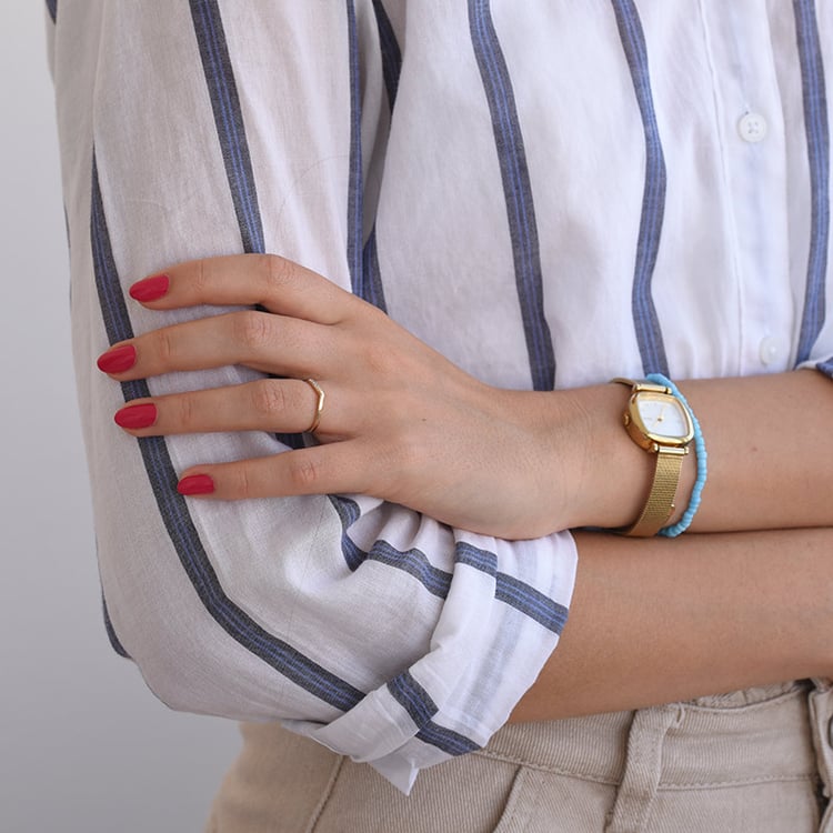 Vykrojený eternity prsten s lab-grown diamanty Annelisa 101325