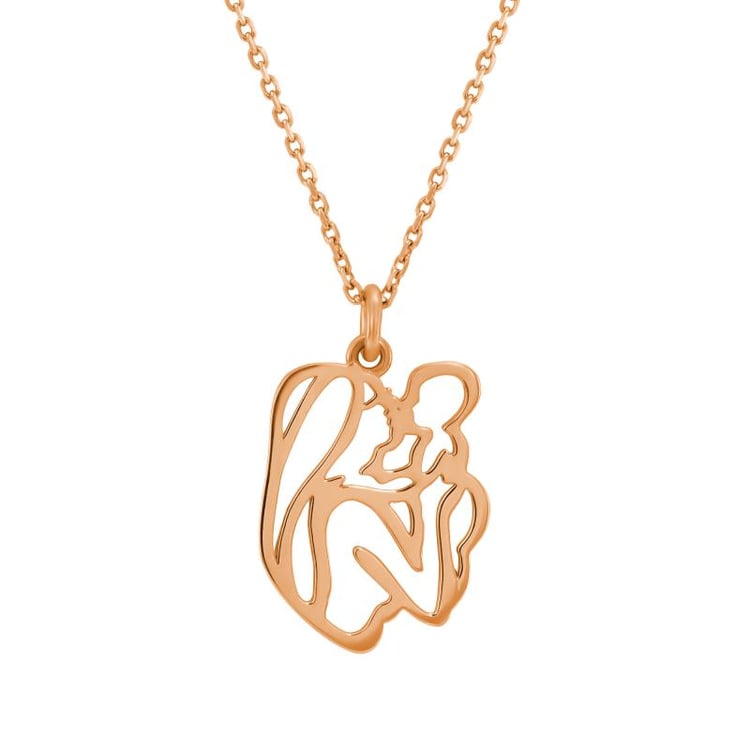 Náhrdelník z růžového zlata 20865