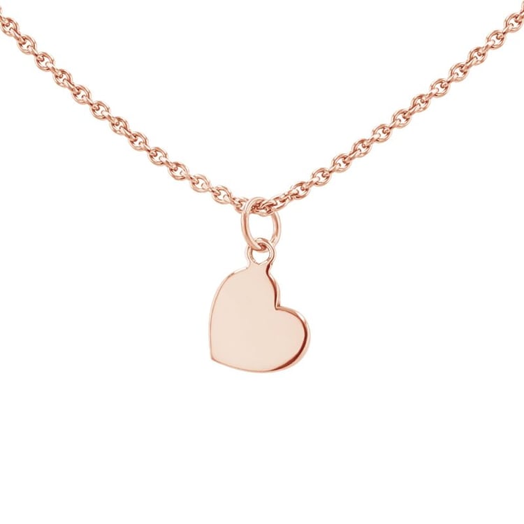 Set stříbrných přívěsků ve tvaru srdce pro dva Elly 99588