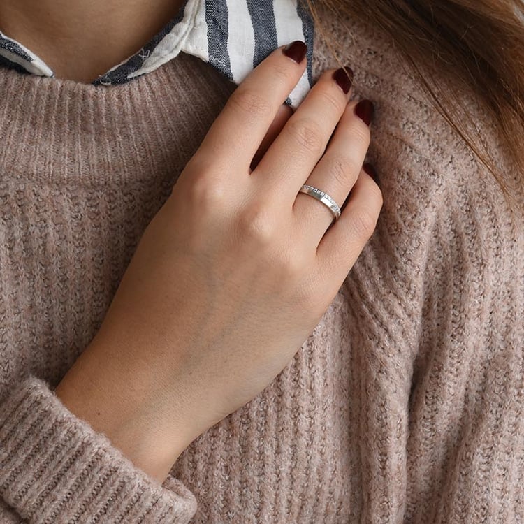 Prsten s diamanty 71779