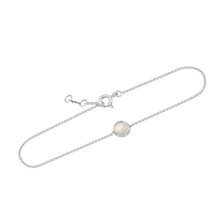 Zlatý náramek s měsíčním kamenem Tanwen 144029