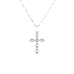 Přívěsek ve tvaru diamantového kříže Angelia