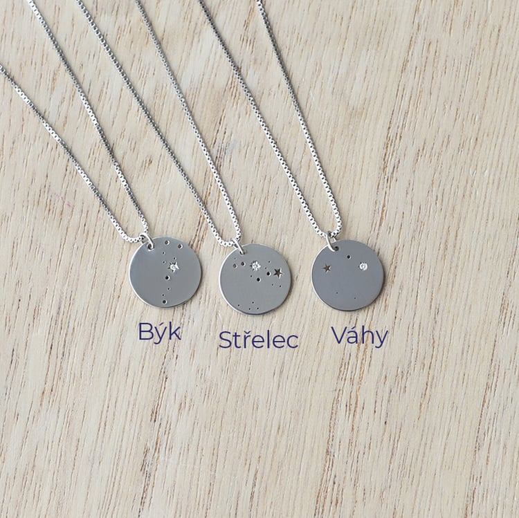 Stříbrné přívěsky se souhvězdím 60314