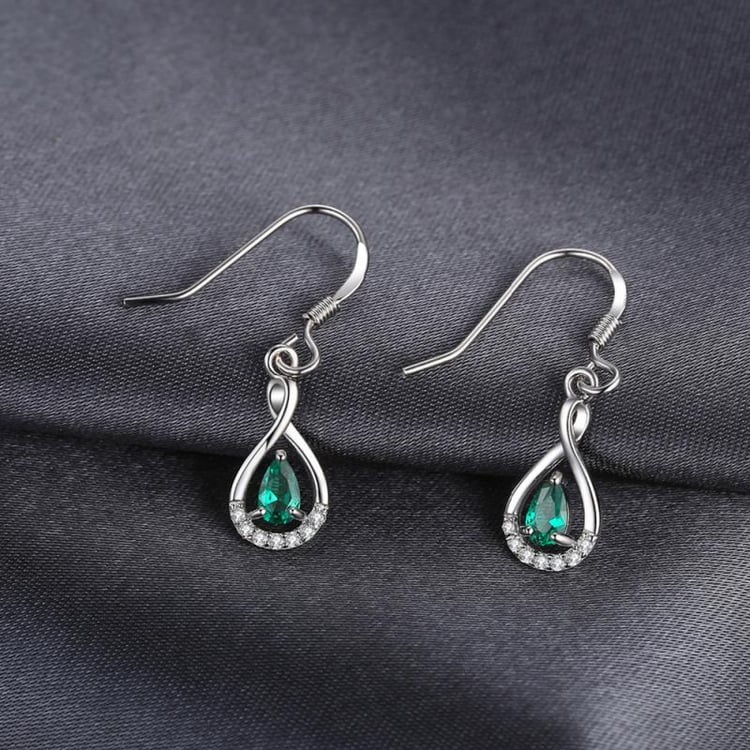 Náušnice ze stříbra 26238