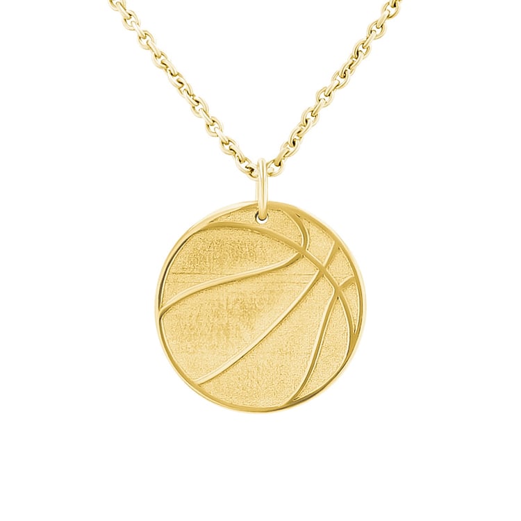 Přívěsek míč s gravírem dle vaší volby Basketball 124129