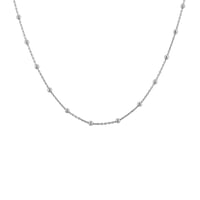 Řetízek s kuličkami 45 cm ze stříbra