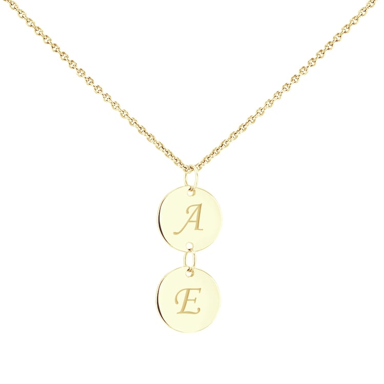 Dvojitý přívěsek s gravírem Delphia 115198