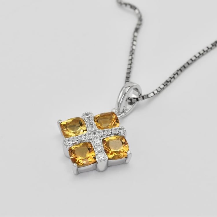 Náhrdelník s citríny 30468