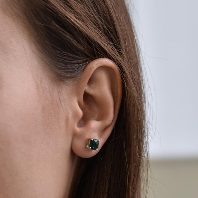Náušnice se smaragdy 20329