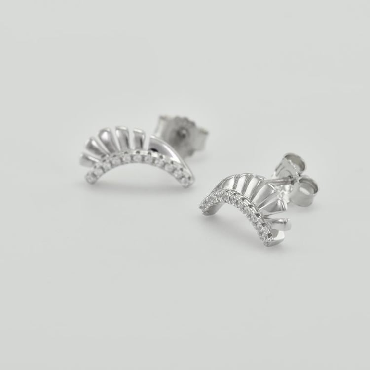 Náušnice ze stříbra 35353