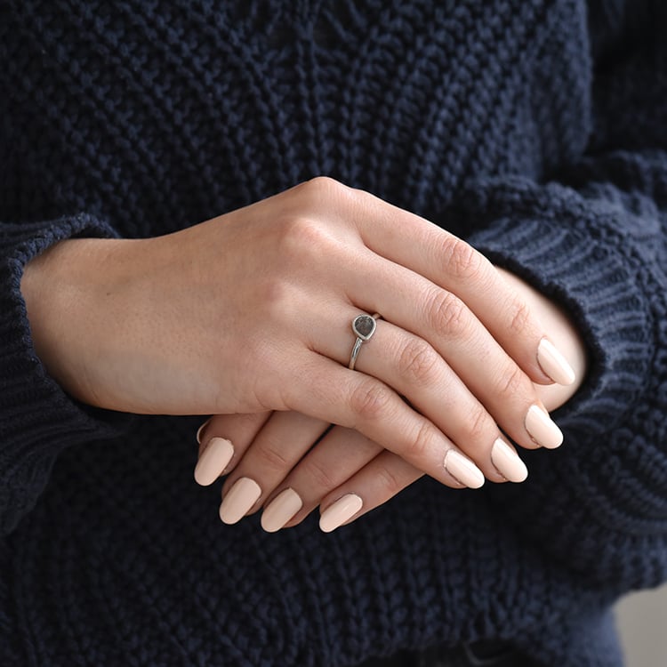 Zásnubní prsten s diamantem 75118