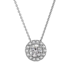 Halo přívěsek s lab-grown diamanty Vicky