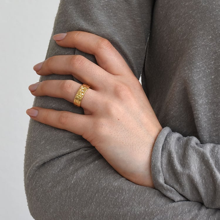 Dámský snubní prsten 77729