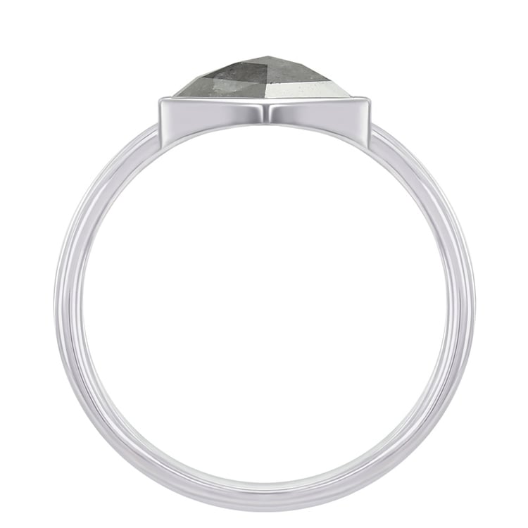 Prsten se salt´n´pepper diamantem 45753