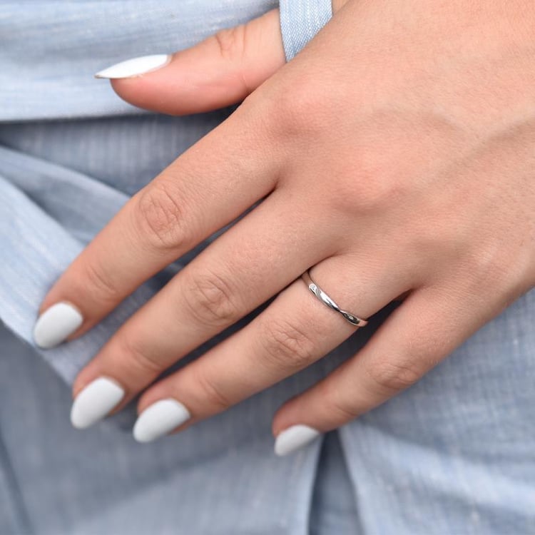 Set prstenů s možností výběru diamantu Halym 131856