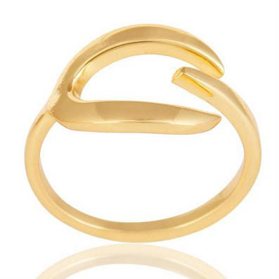 Pozlacený prsten 8957