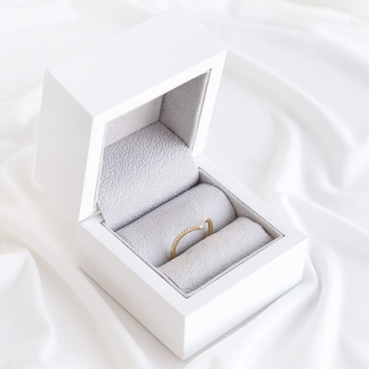 Vykrojený prsten ze zlata 92858