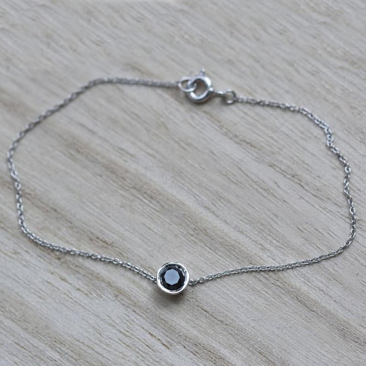 Diamantový náramek z platiny 71532