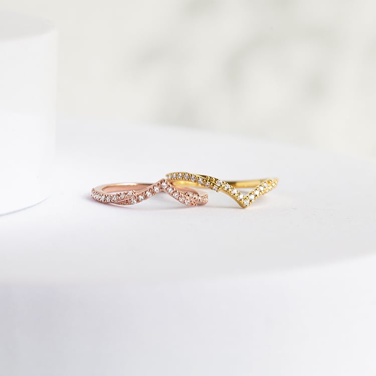 Vykrojený eternity prsten s lab-grown diamanty Zach 142654