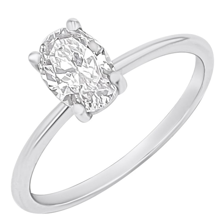 Zásnubní prsten s výběrem písmene a diamanty Frost 166903