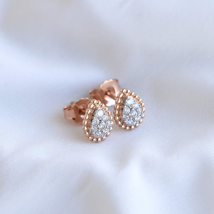 Diamantové náušnice 85264