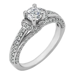 Luxusní zásnubní prsten s diamanty Jiezel