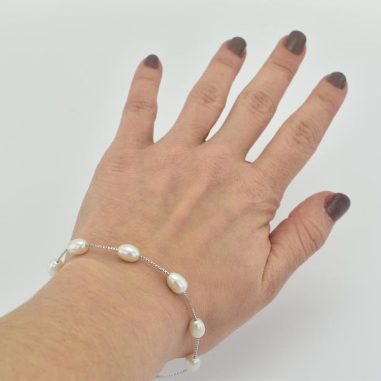 Náramek s perlami 15308