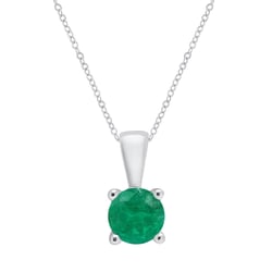Přívěsek se smaragdem s výběrem velikosti Quinn