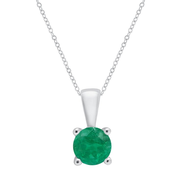Přívěsek se smaragdem s výběrem velikosti Quinn 146434