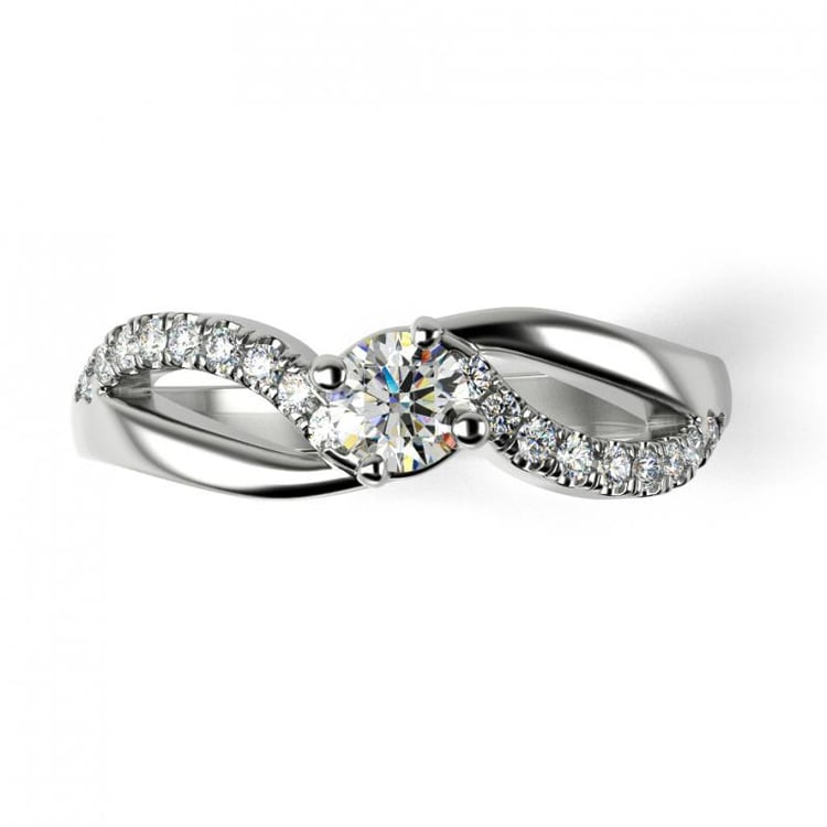 Prsten s diamanty 24218