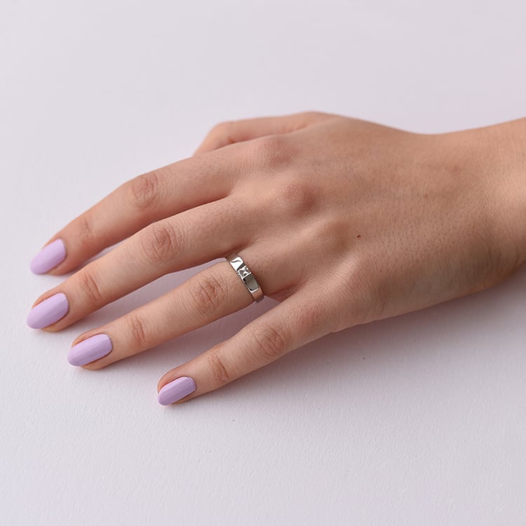 Zlatý zásnubní prsten 61903