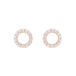 Diamantové karma náušnice Leonas