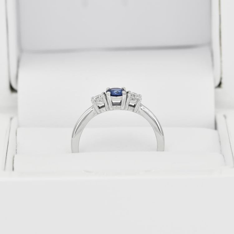 Zlatý safírový prsten 17253