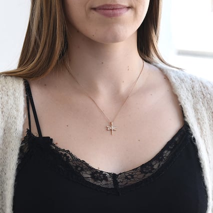 Přívěsek ve tvaru diamantové vážky Tammi