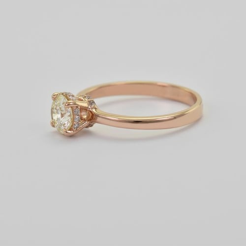 Zásnubní prsten s diamanty Xela