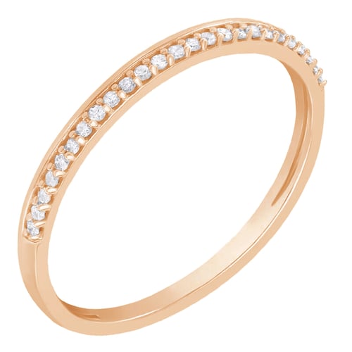 Eternity prsten s lab-grown diamanty Topsey