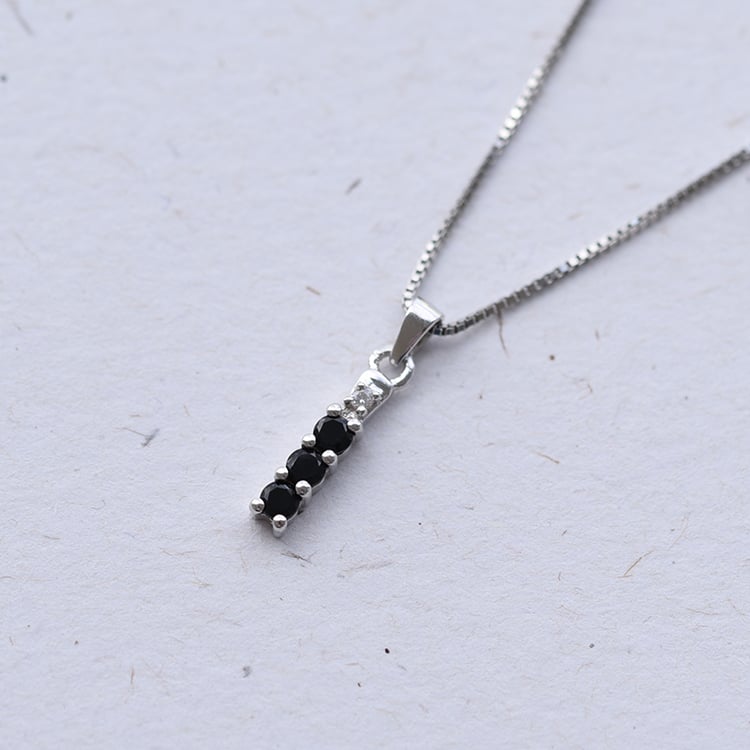 Jemný stříbrný náhrdelník 60090