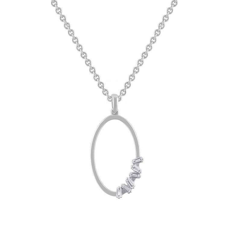 Zlatý přívěsek s lab-grown diamantem 163413