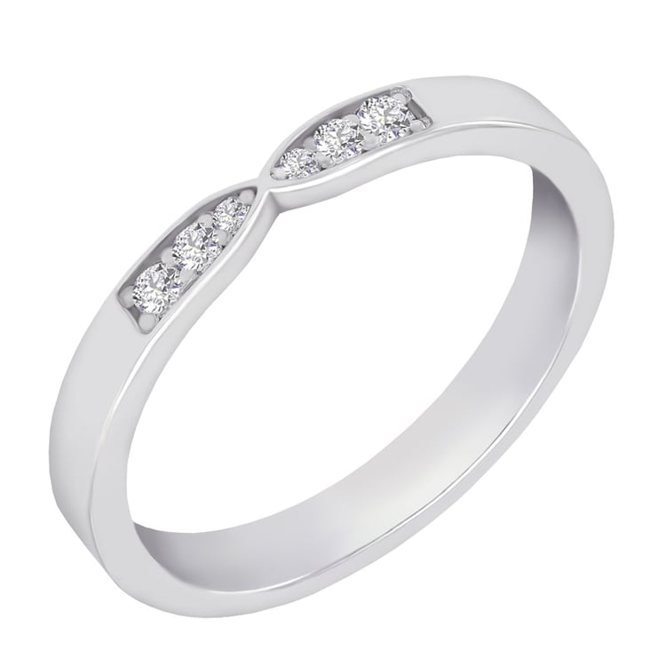 Eternity prsten s lab-grown diamanty Hvala