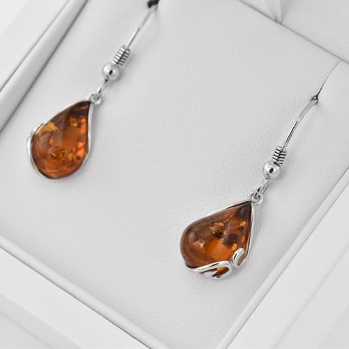 Elegantní stříbrná kolekce s jantary Birger