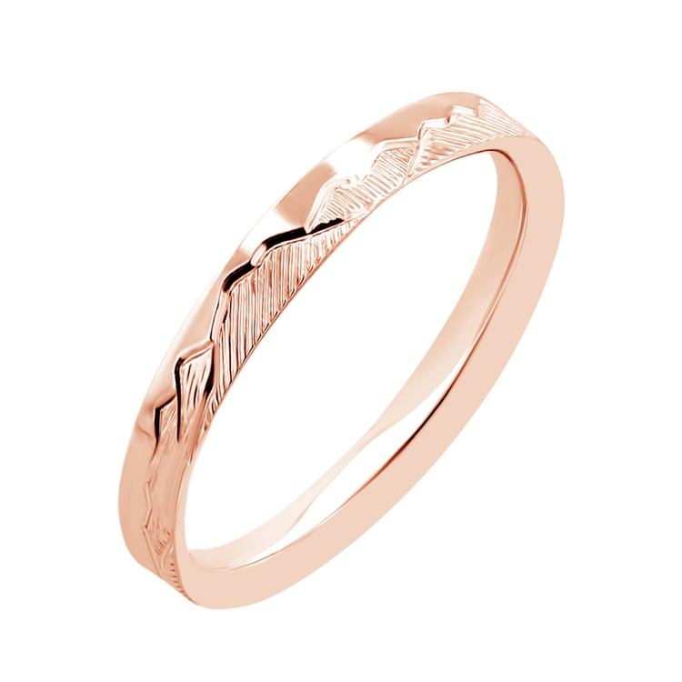 Snubní prsteny s ruční rytinou hor Safa 116396