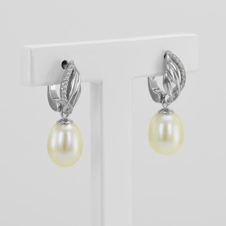 Perlové náušnice 50370