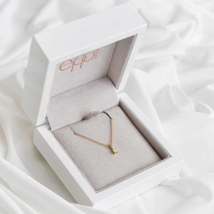 Stříbrný přívěsek s výběrem karátové váhy lab-grown diamantu Alexen 104311