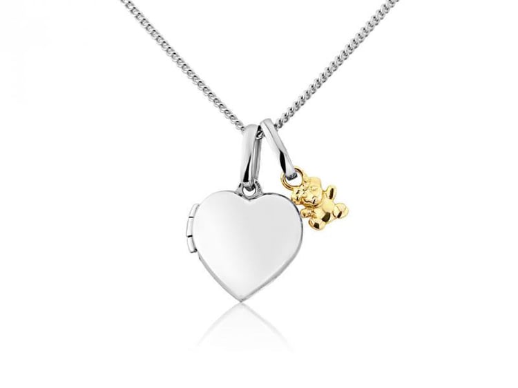 Roztomilý náhrdelník ze stříbra Adaria